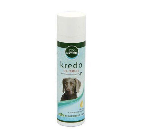 Кондиціонер для короткошерстних собак Kredo EcoGroom біотин + масло макадамії 250мл 17764 фото