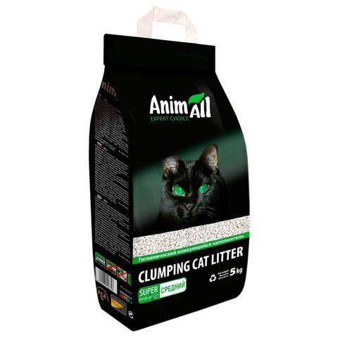 Наповнювач Animall бентонітовий середній 5кг 00000014989 фото