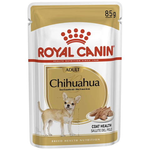Вологий корм для дорослих собак породи чихуахуа Royal Canin Chihuahua Adult 85 г (домашня птиця) 11225 фото