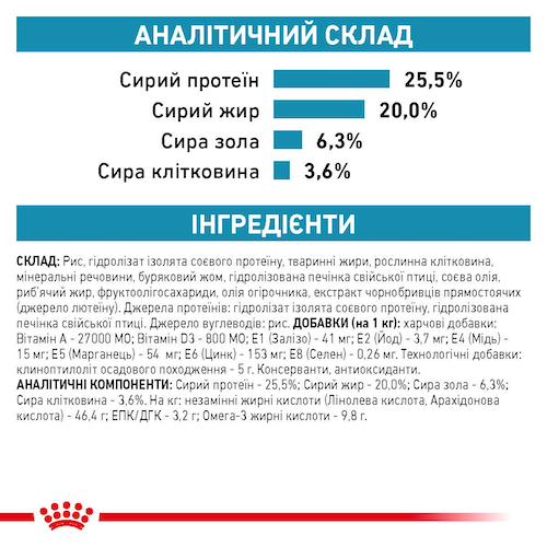 Гіпоалергенний сухий корм для котів Royal Canin Hypoallergenic 400 г 16723 фото