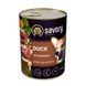 Вологий корм для вибагливих собак Savory gourmand duck 400г 15882 фото 1