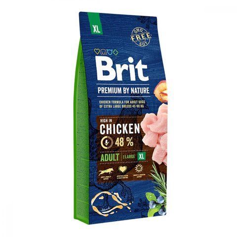 Сухий корм для дорослих собак гігантських порід Brit Premium Adult XL 15 кг 6324 фото
