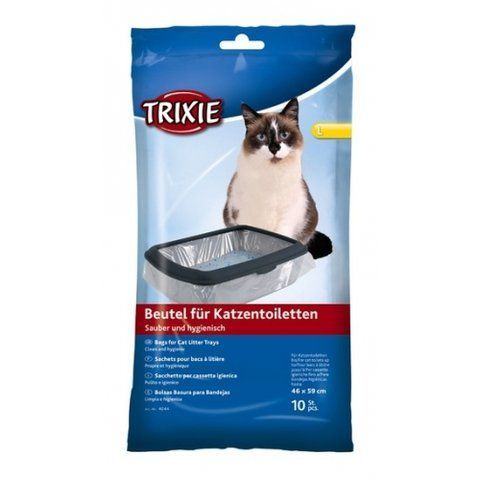 Пакети для котячого туалету Trixie 59 х 46 см 10 шт 3435 фото