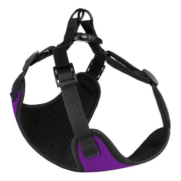 Нагрудник для собак дрібних порід BRONZEDOG SPORT НЕОПРЕН 3D Сітка Фіолетовий 7309Б/Т фото