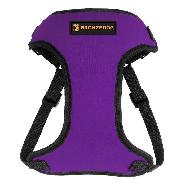 Нагрудник для собак дрібних порід BRONZEDOG SPORT НЕОПРЕН 3D Сітка Фіолетовий 7309Б/Т фото