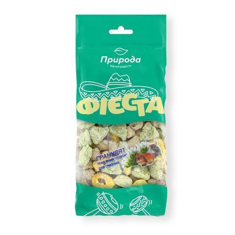 Гранулят &laquo;Трав&rsquo;яний лужок&raquo; для гризунів 100 г 6730 фото