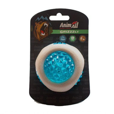 AnimAll GrizZzly - Іграшка LED-м'яч, що світиться для собак 7,7 см 149149 00000011177 фото