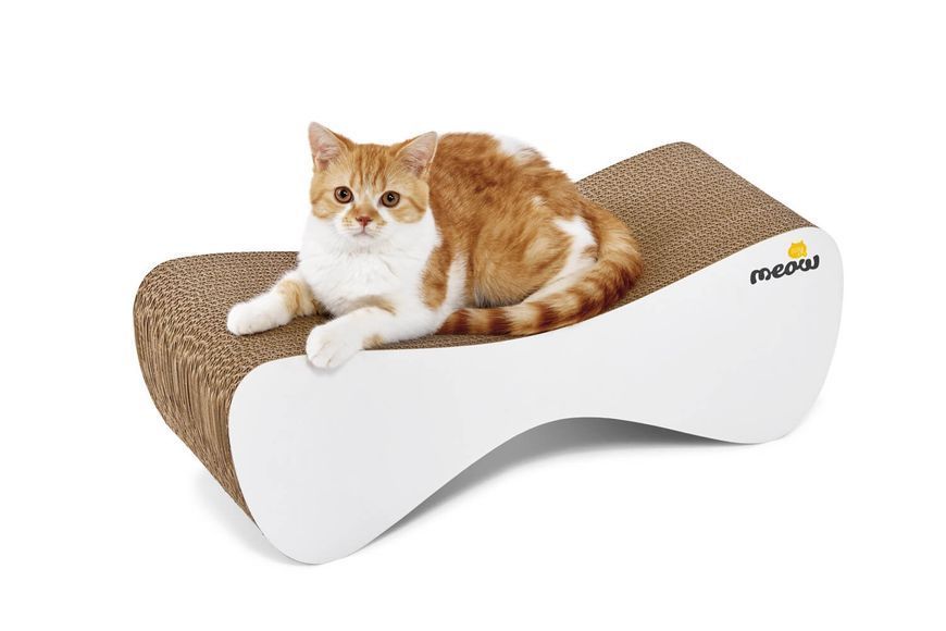 Кігтеточка - лежанка Cloud Say Meow 61*21*24 см 18856 фото