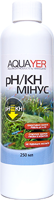 AQUAYER pH/KH мінус, 250мл 498 фото