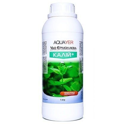 AQUAYER Удо Єрмолаєва КАЛІЙ+ 1 л 1158 фото