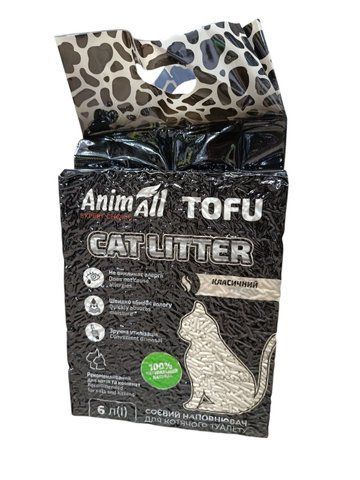 Наповнювач Animall ТОФФУ з натуральним ароматом 2,6кг/6л 21 423 фото