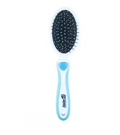 Гребінець-щітка 2 в 1 AnimAll Groom, блакитна MG9707 5580 фото