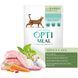 Вологий корм OPTI MEAL для котів з кроликом у морквяному желе 85г 14380 фото 2