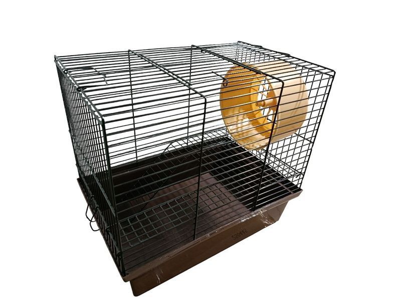 Клітка для гризунів "ХОМ'ЯК-2"/фарба/(330х230х290) 3727 фото